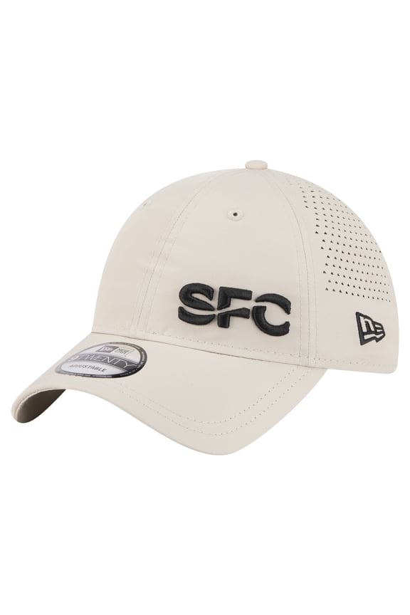 Men's-New Era  Tan Seattle Sounders FC Active 9TWENTY Adjustable Hat
