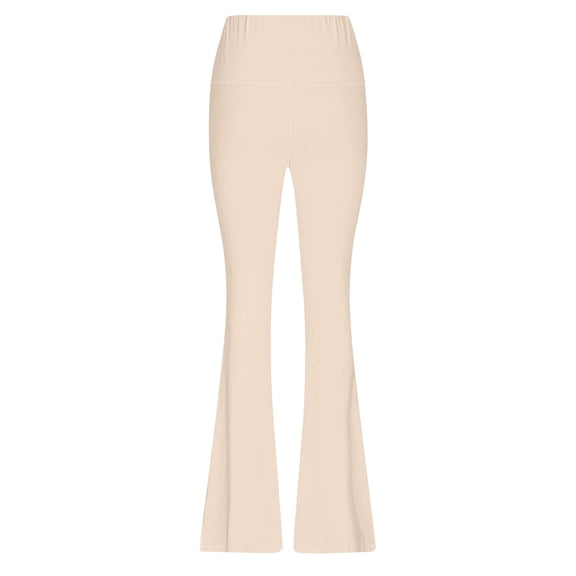 iHPH7 Yoga Pants for Women's Activewear Flared Yoga Pants High Waisted Sweatpants for Women High Waisted Women Yoga Pants Yoga Trouser Pants for Women Flare Sweatpants Women Beige L