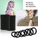 thumbnail image 5 of Adultos Ties pelo suave pelo rizado accesorios finos para las niñas 3cm Bandas titulares Ponytail Scrunchies pelo para niños Ties elástico, 5 of 7