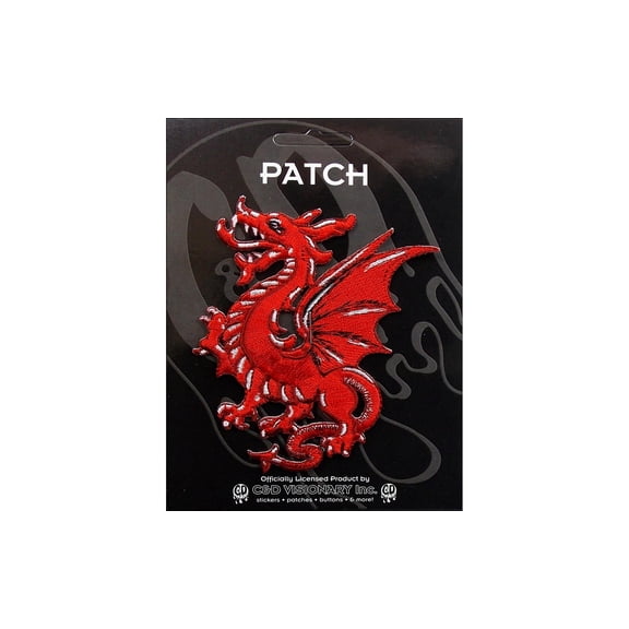 C&D Visionary Applique Dragons Red Dragon