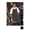 Black, variant on 3018-0300 Ajustable Butcher Apron 2 Section Pocket in Burgundy