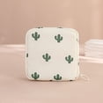 thumbnail image 3 of White Sanitary Pad Storage Pouch, Compact Discreet Feminine Care Organizer, Portable Waterproof Bag for Sanitary Pads, Makeup and Small Essentials, Perfect for Purse, Office, Travel & Daily Use, 3 of 9