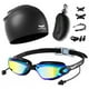 thumbnail image 1 of Gafas de natación y gorro de natación AzureWings 7 en 1 para hombre y mujer, 1 of 8