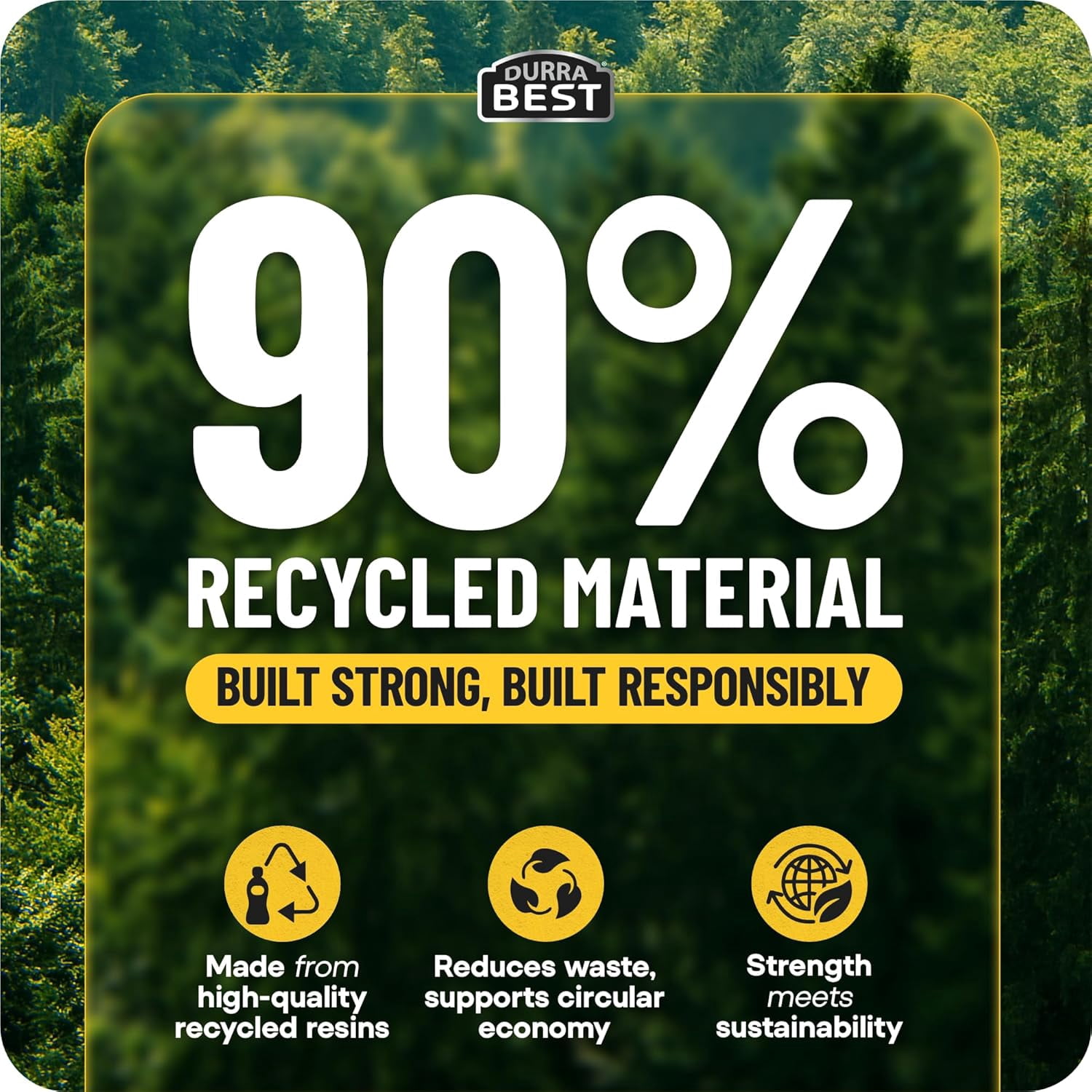 MAAXForce 55 Gallon Contractor Trash Bags | 2 Mil Heavy-Duty Black Garbage Bags | Leak-Proof, Puncture-Resistant | Made in USA | 36" x 56" Large Construction & Yard Cleanup Bags (40-Count)