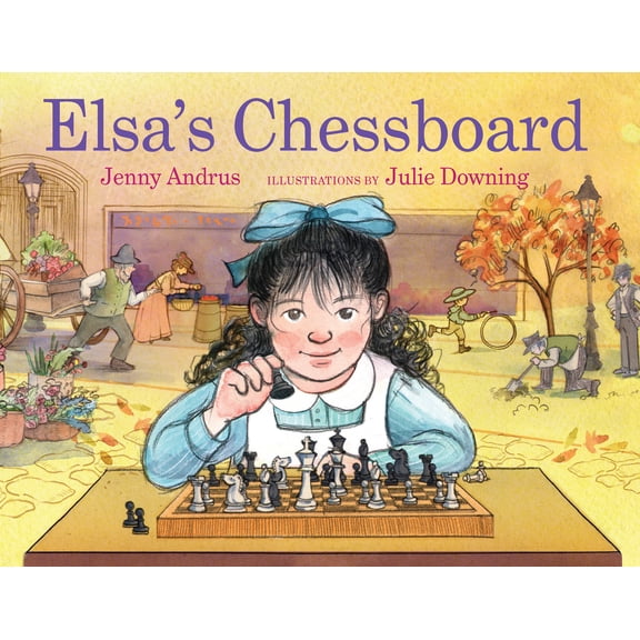Pre-Owned Elsa's Chessboard (Hardcover) by Jenny Andrus