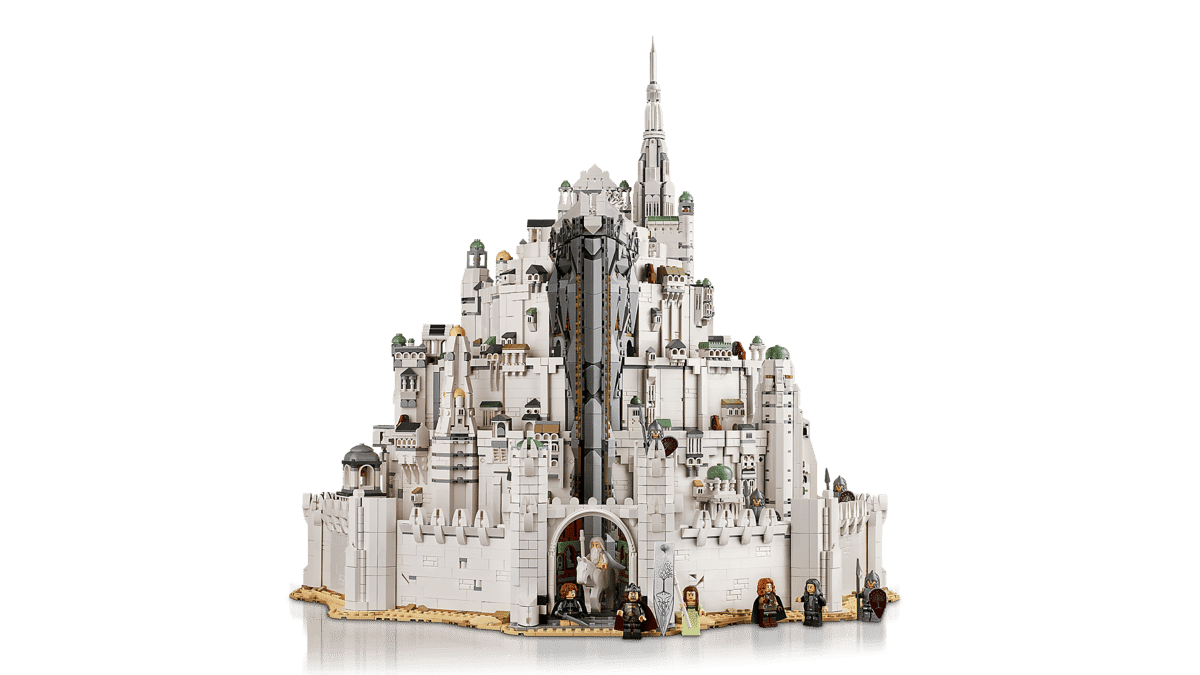 LEGO Icons The Lord of The Rings: Minas Tirith (11377) Building Set for Adults, Ages 18+-