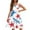 #A16-White, variant on Abcomgle Summer Dress for Girls 14-16 Casual Tie Shoulder Sleeveless Girls Cami Dresses Firework Stars Stripes Square Neck Sundresses Flare Swing Dresses with Pockets 4-5 Years ,Beige