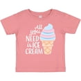 thumbnail image 3 of Inktastic All You Need is Ice Cream with Ice Cream Cone Boys or Girls Baby T-Shirt, 3 of 5