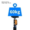 thumbnail image 4 of Adjustable Support Poles, Stainless Steel Rod 180 Degree Rotatable Cabinet Support Pole 2Pcs  for Furniture, 4 of 7
