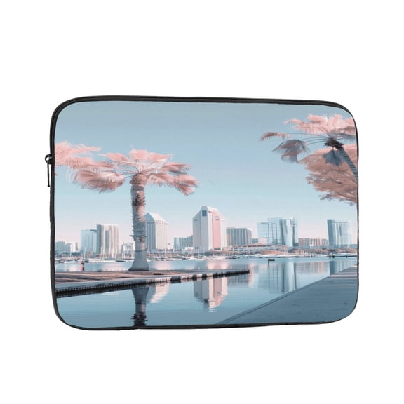 Laptop Sleeve Bag Compatible For iPad MacBook Air Pro Tablet Computer PC notebook Protective Fit in 10/12/13/14/15/16/17 inch Size San Diego (1)