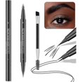 thumbnail image 2 of Natural Brow Eyebrow Pen, New 2-In-1 Dual-Ended Microblading Eyebrow Pencil, with Micro-Fork-Tip and Precise Brush-Tip, 2 of 5