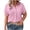 Pink#159, variant on YOIAVAIOY Womens Lightweight Plus Size Shirts Dress Button Down Shirts Short Sleeve Casual Summer Work Camping Blouse Pink XXXXXL