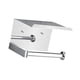thumbnail image 4 of Portarrollos de papel higiénico, portarrollos de papel higiénico inoxidable con estante para teléfono, dispensador de rollos de papel higiénico Argenta A, 4 of 9