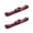 Burgundy, variant on Ford Van 1961-1967 Standard 2 Point Burgundy Lap Bucket Seat Belt Kit - 2 Belts