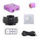 thumbnail image 2 of Cámara De Microscopio Digital Electrónico Industrial Usb Compatible Con Hdmi De 2K 51Mp Con Lente De Adaptador De Montaje En C De Microscopio Estéreo Trinocular 0.35X Eigraketly TO005401-05, 2 of 7