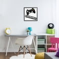 thumbnail image 3 of Stupell Industries Eclectic Playful Pixel Gaming Black Framed Giclee Art, 12 x 12, by Marcus Prime, 3 of 8