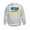 Ash Gray, variant on CafePress - We Stand With Ukraine Sweatshirt - Kids Sweatshirt, Youth Crew Neck Sweatshirt
