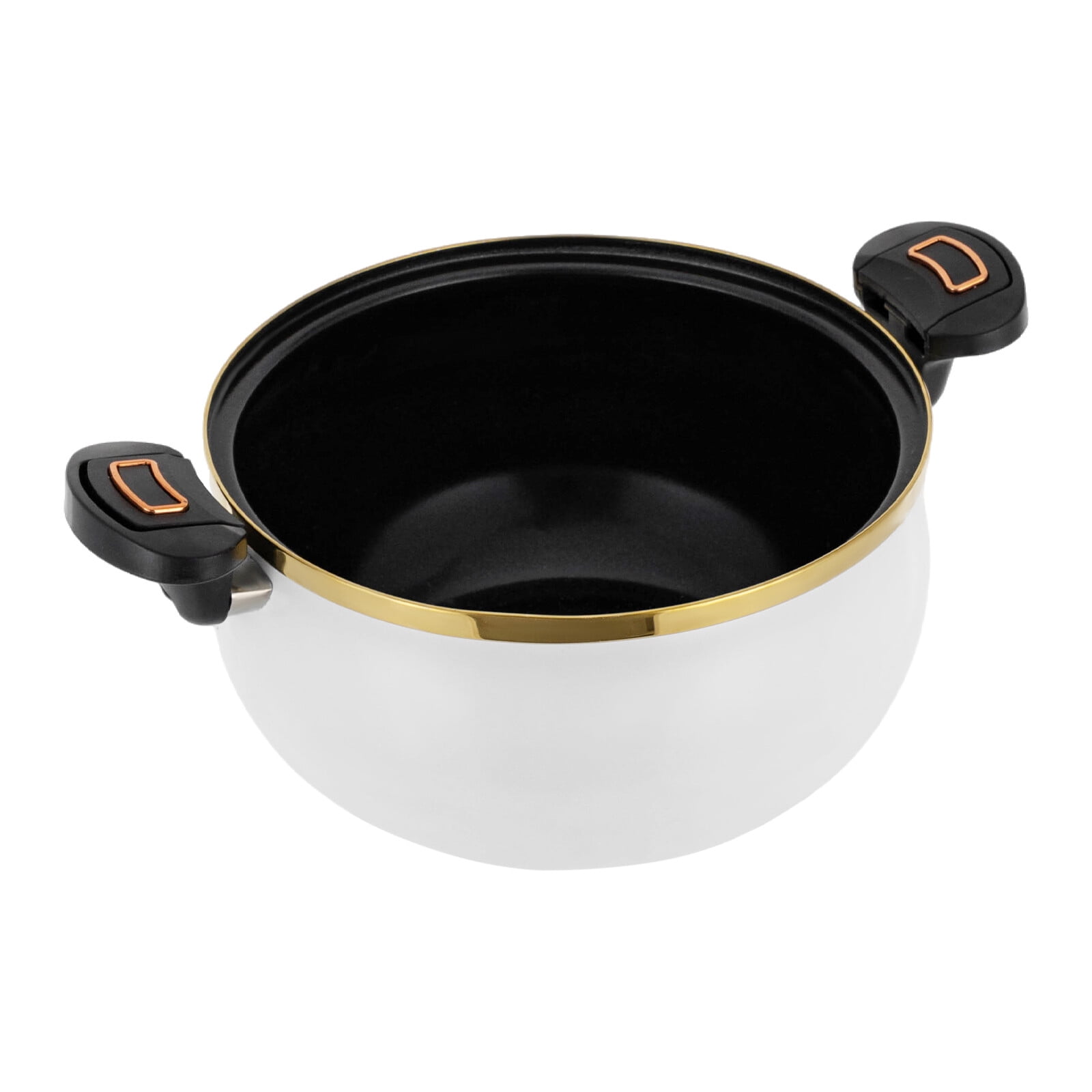 TFCFL 8L/8.45Qt Micro Pressure Cooker Kitchen Multifunctional Non-Stick Cooking Pot with Visual Lid