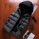 thumbnail image 4 of Chaleco para hombre, otoño e invierno, grueso, moderno, personalizado, estilo coreano, chaleco cálido, chaleco, chaqueta de plumas, chaqueta informal, 4 of 5