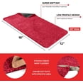 thumbnail image 2 of Kaluns Front Door Mat, Super Absorbent Non Slip Door Mat with PVC Waterproof Backing, Machine Washable Door Rugs for Entryway (20x30 Pink), 2 of 7
