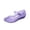 12#Purple, variant on Princess Costumes Jelly Flats Shoes for Little Girls, Toddler or Kids