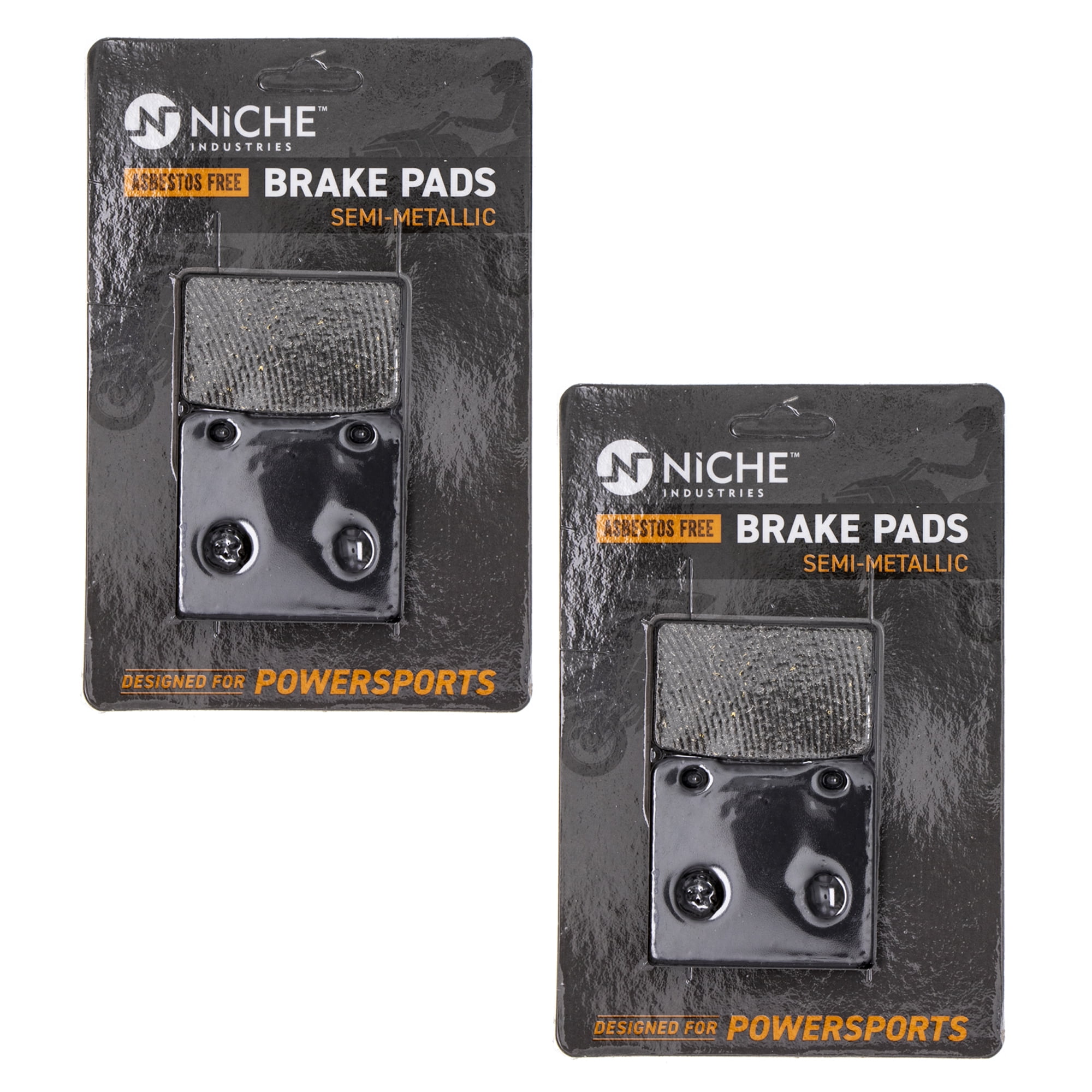 Niche Brake Pad Set for Suzuki Intruder 800 Semi-Metallic Motorcycle 2