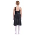 thumbnail image 2 of Oyolan Robe de Danse Ballet Sans Manches en Maille Transparente pour Filles, Tenue de Performance, Noir 12, 2 of 7