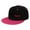Pink, variant on Snap-On Logo Adult Men Women Baseball Cap Hip Hop Hat Flat Brim Baseball Adjustable Flat Peak Hats