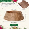 thumbnail image 4 of Siruishop Christmas Tree Collar Christmas Tree Tree Skirt for Party Small, 4 of 13