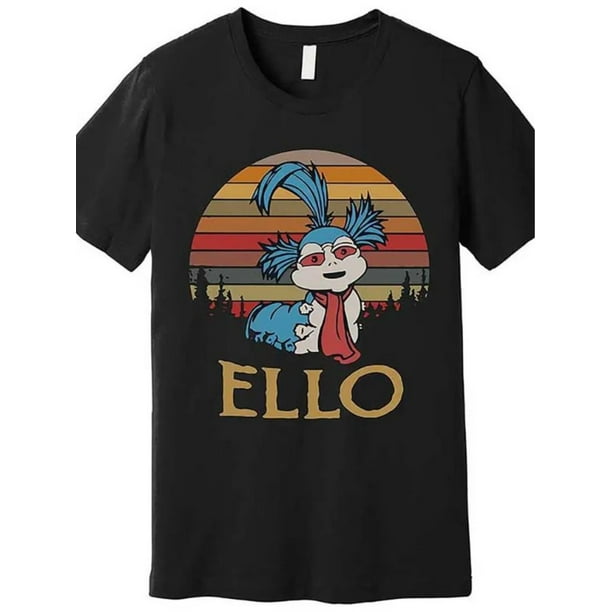 Labyrinth Movie Retro Premium T Shirt Funny Mens Short Sleeve Graphic Tee Black Collection