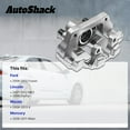 thumbnail image 3 of AutoShack Rear Brake Caliper for Ford, Mazda, Lincoln & Mercury, Fusion 2006-2012 6 2006-2013 MKZ 2007-2012 Milan 2006-2011 Zephyr 2006, AWD FWD L4 2.3L 2.5L V6 3.0L 3.5L 3.7L, Right, 3 of 5