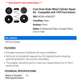 thumbnail image 2 of Front Drum Brake Wheel Cylinder Repair Kit - Compatible with 1959 Ford Galaxie, 2 of 2