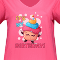 thumbnail image 3 of Inktastic It's My Birthday Women's Plus Size V-Neck T-Shirt, 3 of 4