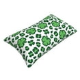 thumbnail image 3 of Kll Leopard Print St. Patrick'S Day Pillow Covers Envelope Closure,Super Soft And Cozy Fuzzy Fleece Pillow Case Cover 14"X20", 3 of 8