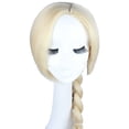 thumbnail image 2 of Peluca de cosplay de anime, pelo sintético, larga trenza de Rapunzel, 2 of 3
