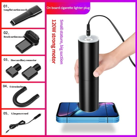 

Mini Vacuum Cleaner Small Handheld Vacuums Mini Car Vacuum With 15FT Corded &Portable Car Accessory Easy To Clean Car Interior & Other Crevices