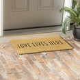 thumbnail image 2 of Love Lives Here Coir Mat, 2 of 2