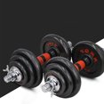 thumbnail image 4 of 4 Pcs Double Lock Barbell Lock Collar Dumbbell Hex Nut for Training, 4 of 5