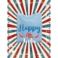 thumbnail image 3 of Happy 4Th July Garland Sweatshirt Women -Image by Shutterstock, Female Large, 3 of 4