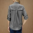 thumbnail image 4 of Women's UPF 50 UV Sun Protection Shirts Cool Quick Dry Long Sleeve Outdoor Shirt Lightweight Fall Tops for Fishing Hiking Travel, 4 of 5