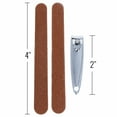 thumbnail image 2 of 3 Piece ToolTreaux Nail Clipper Set with Emery Board Nail File Travel Manicure Kit, 2 of 7