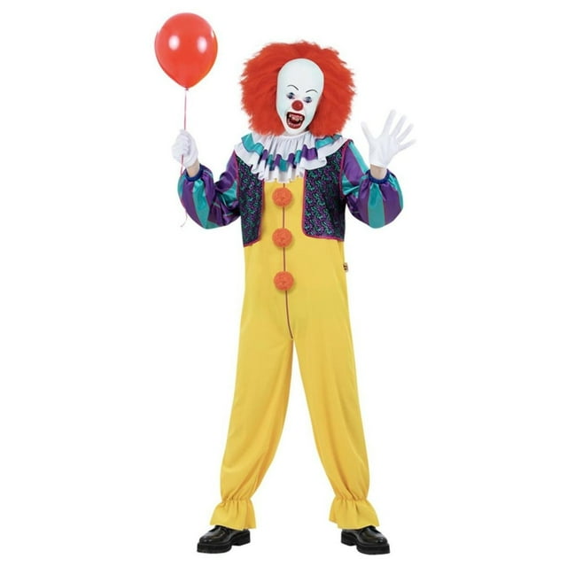 It (1990) Mens Pennywise Costume Dress Set