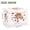 Bear Costume, variant on Iauyy Large Storage Box with Lid - Foldable Home Storage Bins for Clothes Toy Holiday Decor, Colorful Triangle (42*32*30cm)