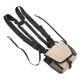 thumbnail image 4 of Prismáticos bolsa de almacenamiento multifuncional correa ajustable múltiples bolsillos diseño caza escalada bolsa de pecho, 4 of 8