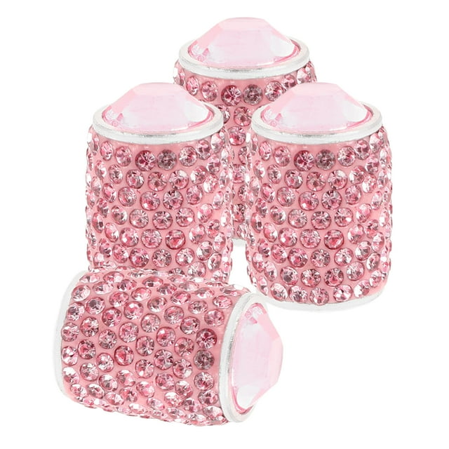 PENIKOKO 4Ud Tapas De Para Neumáticos De En Aluminio Rosa Con Estilo Chic Y