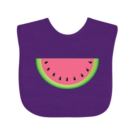 

Inktastic Pink Watermelon Gift Baby Boy or Baby Girl Bib