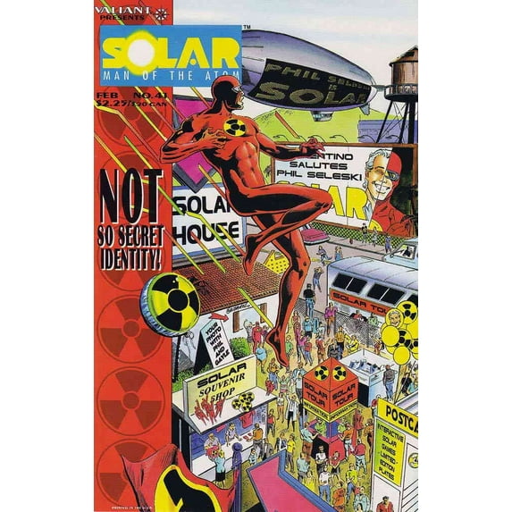 Solar, Man of the Atom #41 VF ; Valiant Comic Book
