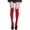 Hot Pink, variant on Xijirk Womens Polka Dot Thigh High Socks with Bow Decor Over The Knee Hosiery Black,One Size
