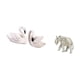 thumbnail image 5 of Esculturas de cisnes de resina y figuras rústicas de elefantes de madera para la decoración del hogar, la oficina, el dormitorio, la sala de estar, el, 5 of 8