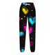 thumbnail image 4 of Pantalones largos para niños y niñas con estampado de cintura elástica y cordón con bolsillo, pantalones largos de cintura alta, pantalones de algodón para niña, 4 of 4